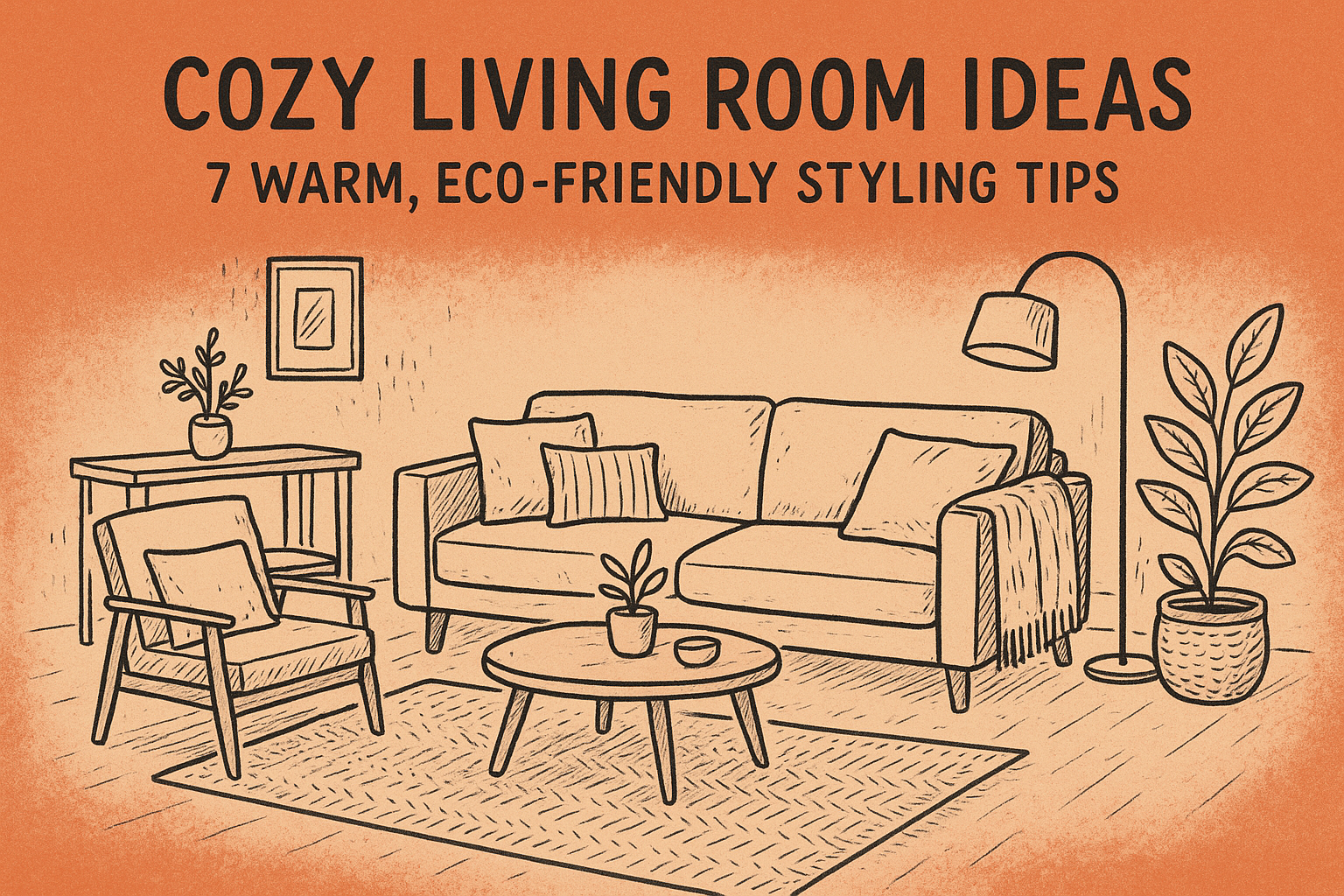 Cozy Living Room Ideas: 7 Warm, Eco-Friendly Styling Tips - NOBLE HOME INTERIORS