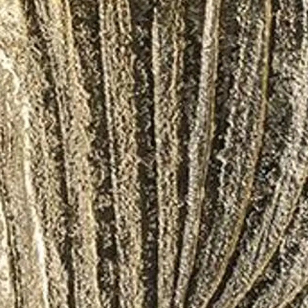 10" Gold Aluminum Oval Faux Wood Table Vase - NOBLE HOME INTERIORS