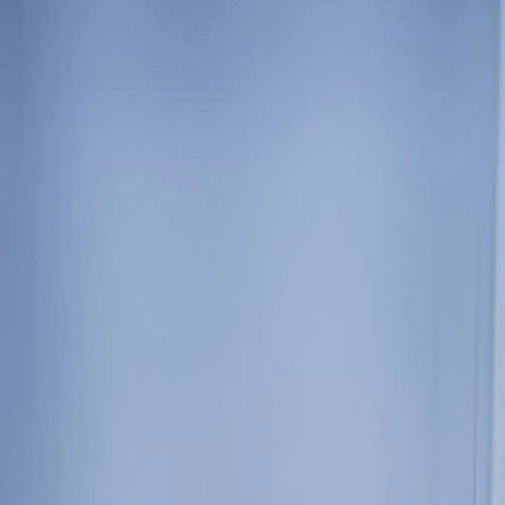 11" Blue And Clear Cylinder Crystal Glass Table Vase - NOBLE HOME INTERIORS