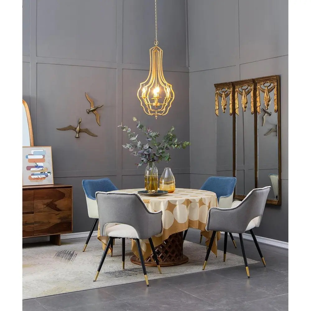 11" Clear And Amber Ombre Glass Round Table Vase - NOBLE HOME INTERIORS