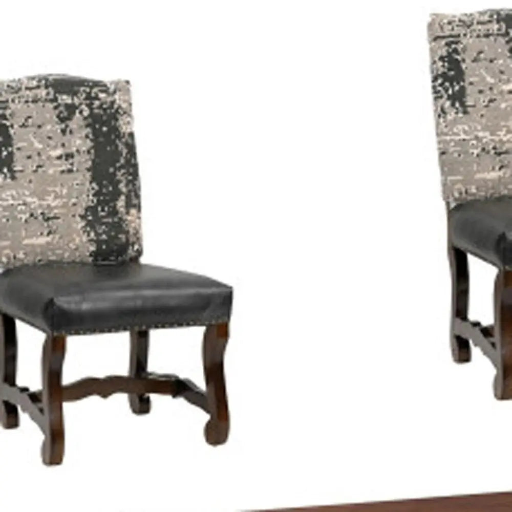 11 Piece Brown Solid Wood Dining Set with 10 - NOVA HOME FURNITURE