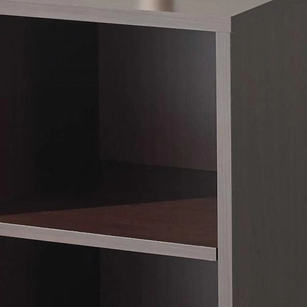 12" X 12" X 69" Walnut Walnut Storage Coat Rack - NOBLE HOME INTERIORS