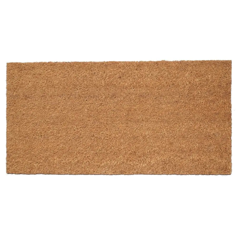 12" X 24" Natural Coir Outdoor Door Mat - NOBLE HOME INTERIORS