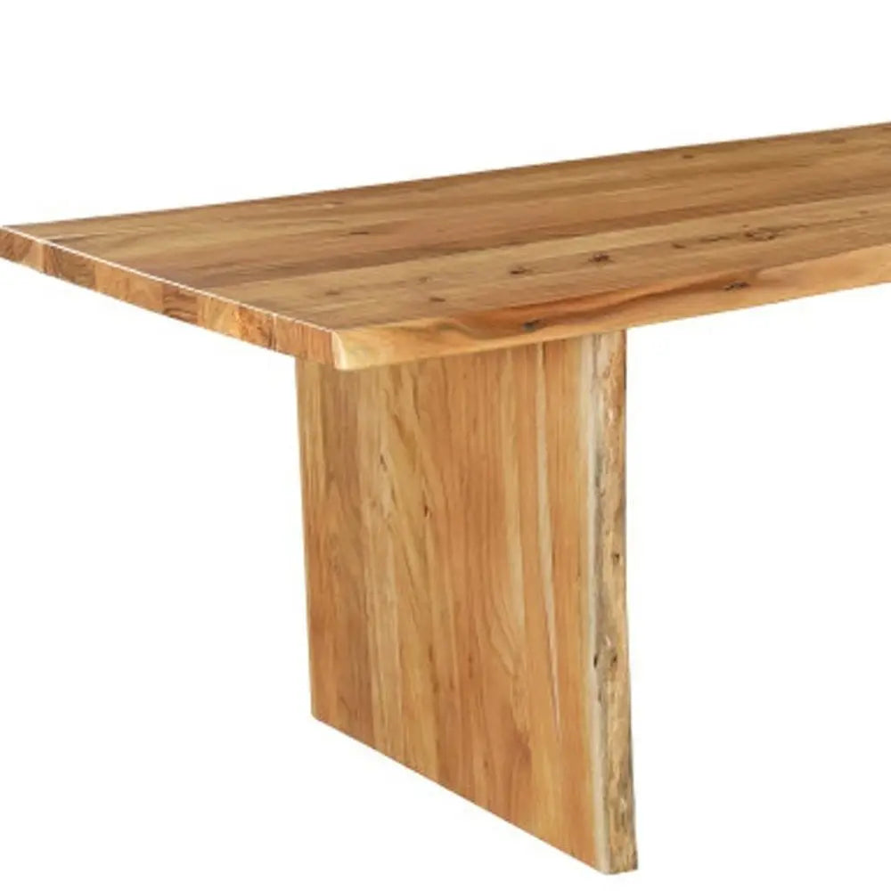 13 Piece Brown Solid Wood Dining Set with 12 - NOVA HOME FURNITURE