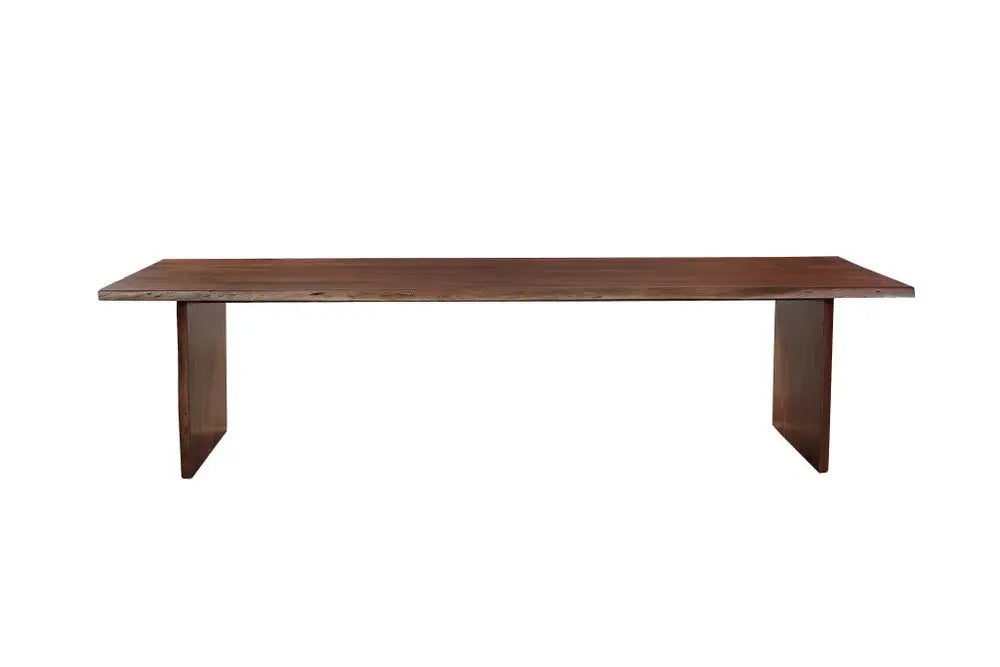 13 Piece Brown Solid Wood Dining Set with 12 - NOVA HOME FURNITURE