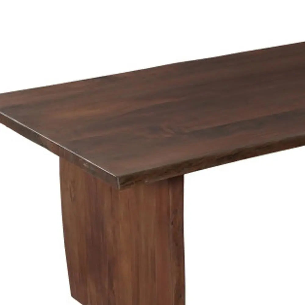 13 Piece Brown Solid Wood Dining Set with 12 - NOVA HOME FURNITURE