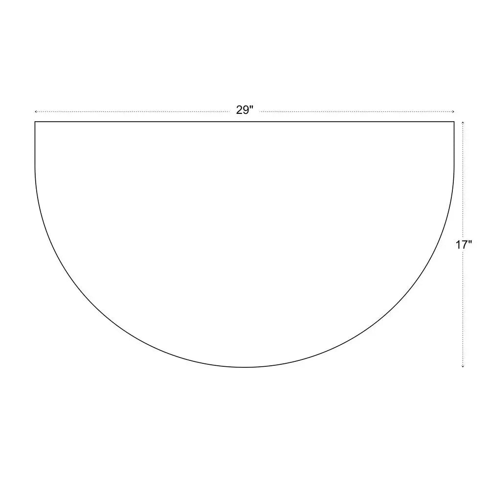 13" X 17" Black Rubber Geometric Outdoor Door Mat - NOBLE HOME INTERIORS