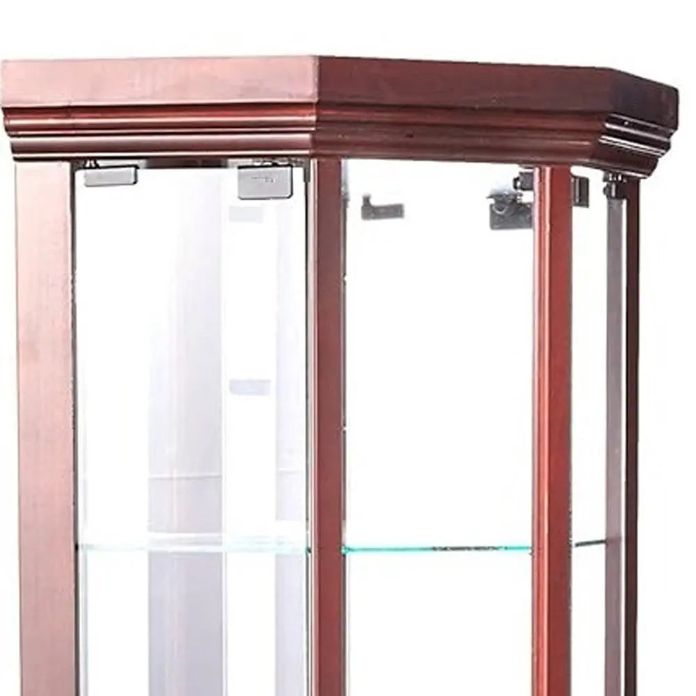 16" Dark Brown Display Stand - NOVA HOME FURNITURE