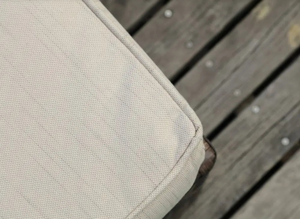 179.85" X 31.89" 32.68" Brown 7Piece Steel Outdoor Sectional Sofa Set With Ottomans And Storage Box - NOBLE HOME INTERIORS