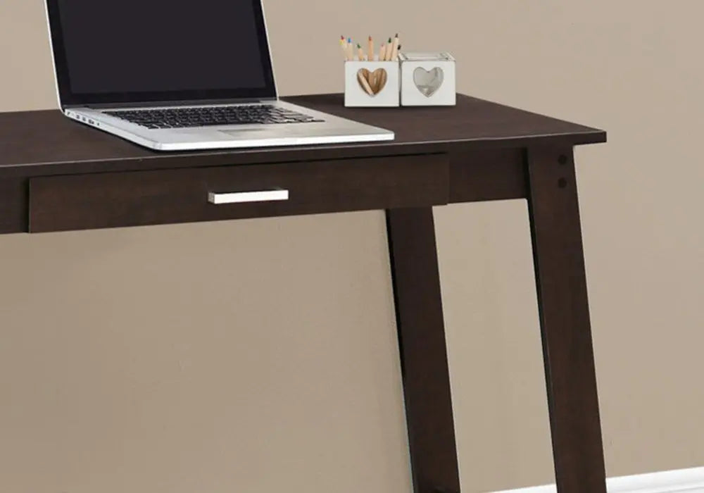 18" Brown Computer Desk - NOBLE HOME INTERIORS