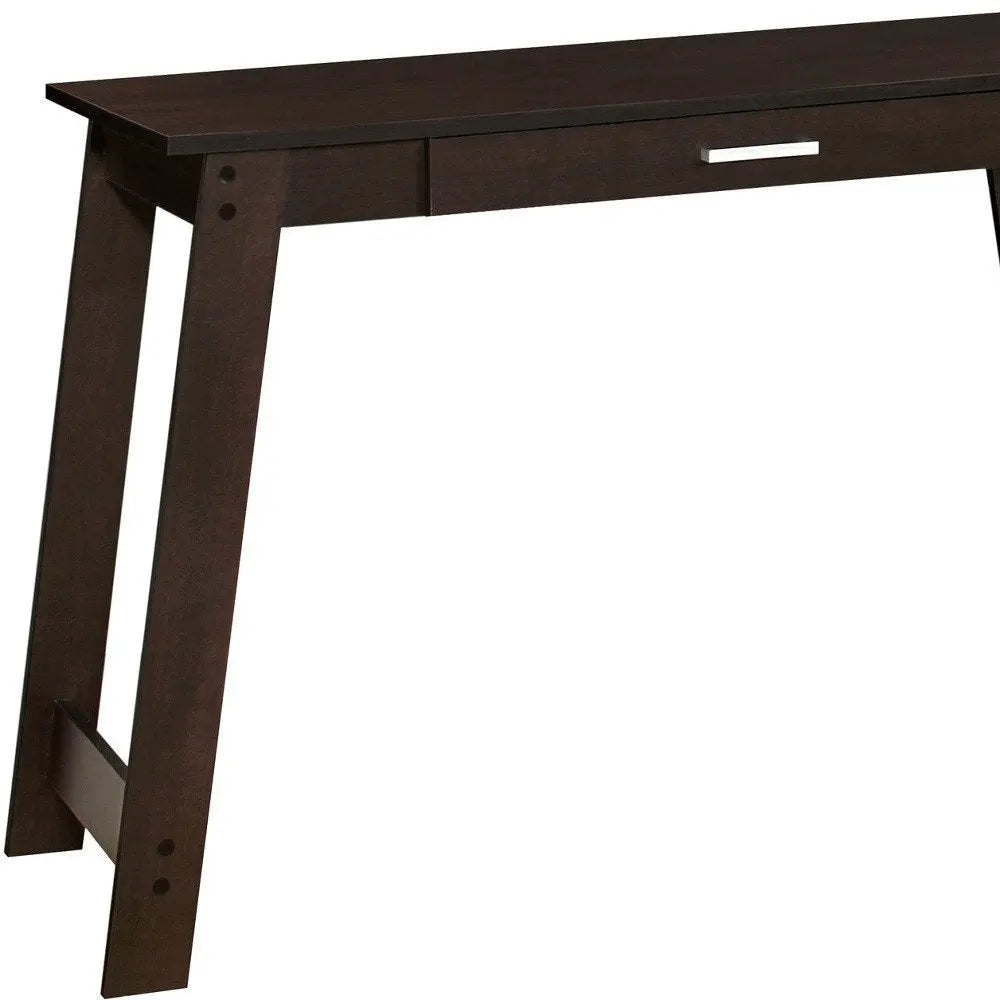 18" Brown Computer Desk - NOBLE HOME INTERIORS