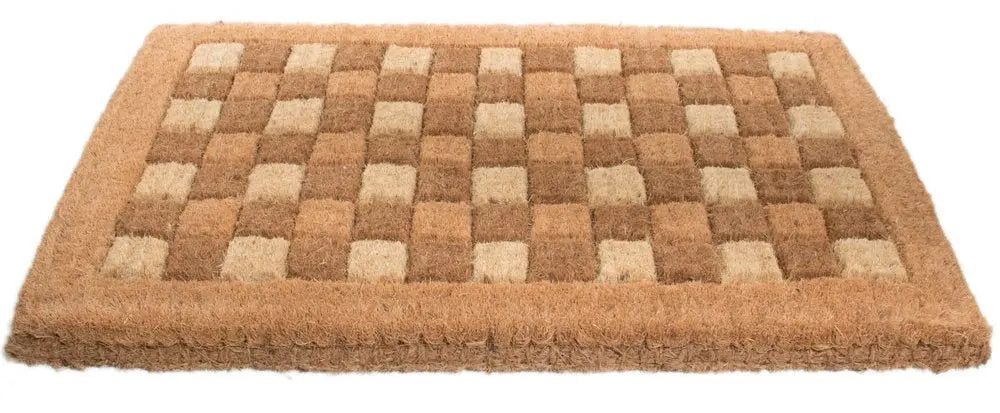 18" X 30" Brown Coir Outdoor Door Mat - NOBLE HOME INTERIORS