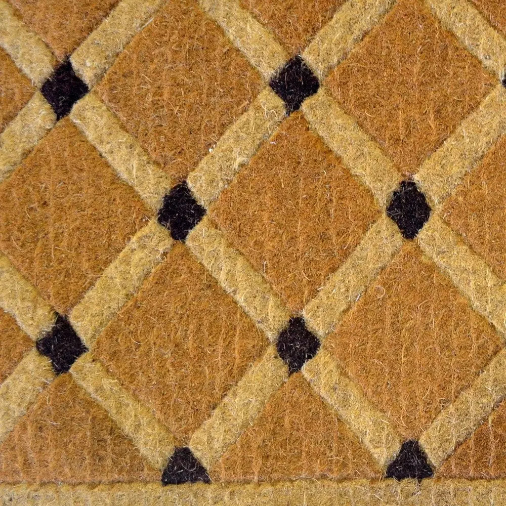18" X 30" Brown Coir Outdoor Door Mat - NOBLE HOME INTERIORS