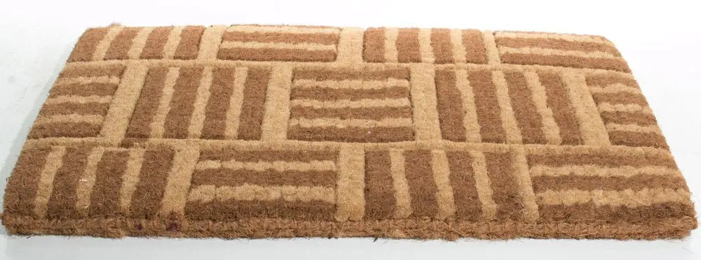 18" X 30" Brown Coir Outdoor Door Mat - NOBLE HOME INTERIORS