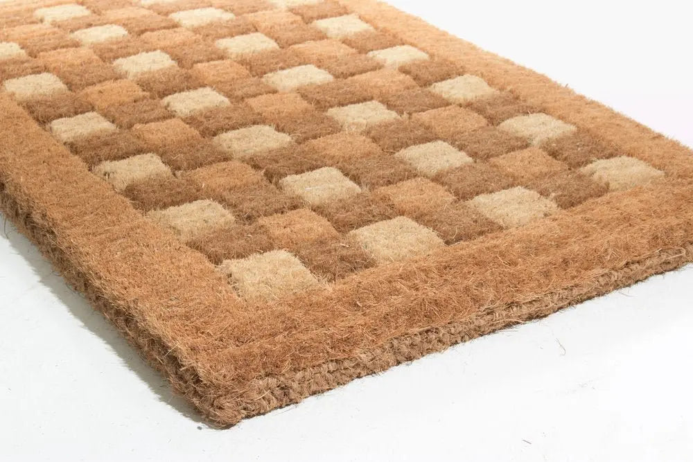18" X 30" Brown Coir Outdoor Door Mat - NOBLE HOME INTERIORS