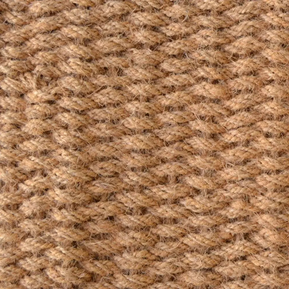 18" X 30" Brown Coir Weave Outdoor Door Mat - NOBLE HOME INTERIORS