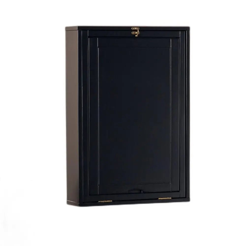 22" Black Secretary Desk - NOBLE HOME INTERIORS