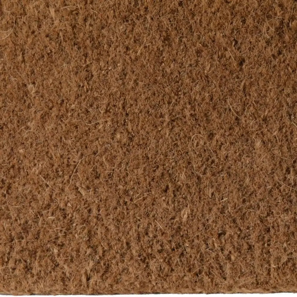 22" X 36" Brown Coir Outdoor Door Mat - NOBLE HOME INTERIORS