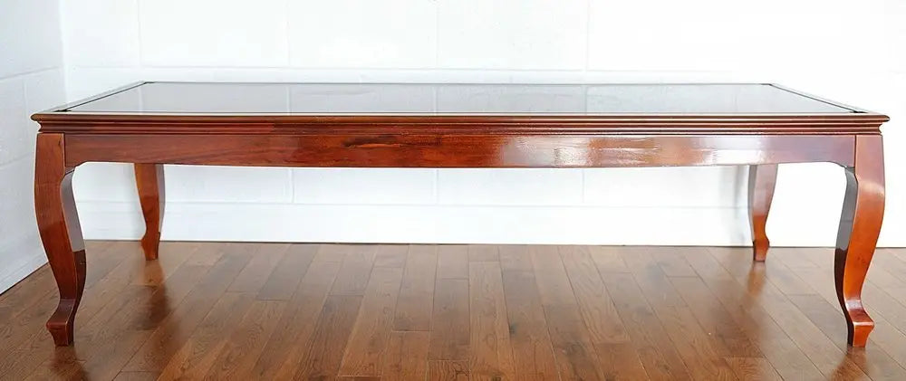 23" Dark Brown Glass Standard Display Stand - NOVA HOME FURNITURE