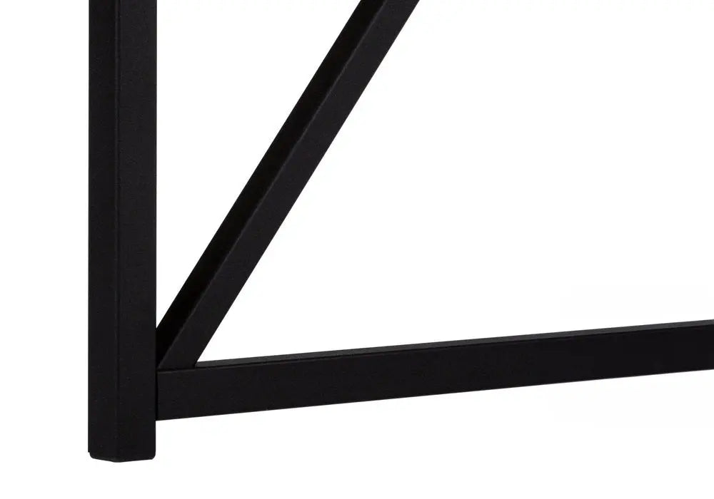 24" Taupe and Black Computer Desk - NOBLE HOME INTERIORS