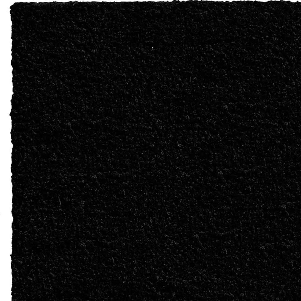 24" X 36" Black and Natural Coir Hello Outdoor Door Mat - NOBLE HOME INTERIORS