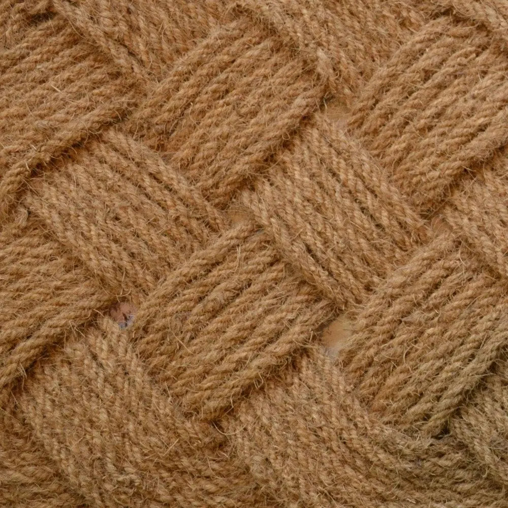24" X 37" Brown Coir Weave Outdoor Door Mat - NOBLE HOME INTERIORS