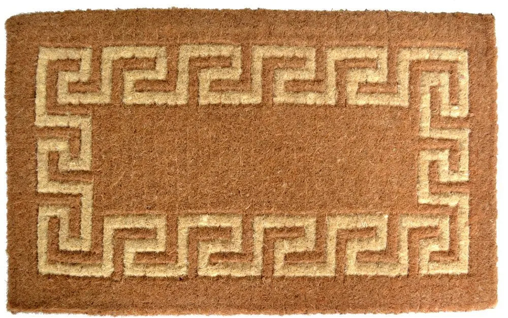 24" X 39" Brown Coir Outdoor Door Mat - NOBLE HOME INTERIORS