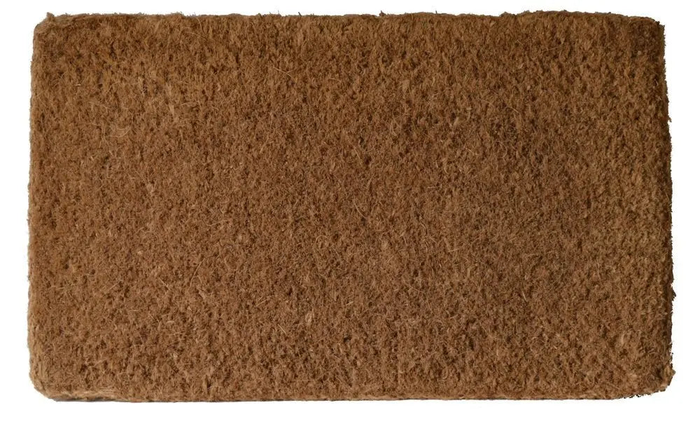 24" X 39" Brown Coir Outdoor Door Mat - NOBLE HOME INTERIORS