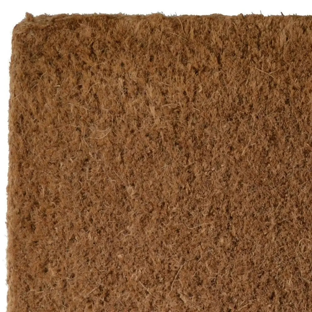 26" X 42" Brown Coir Outdoor Door Mat - NOBLE HOME INTERIORS