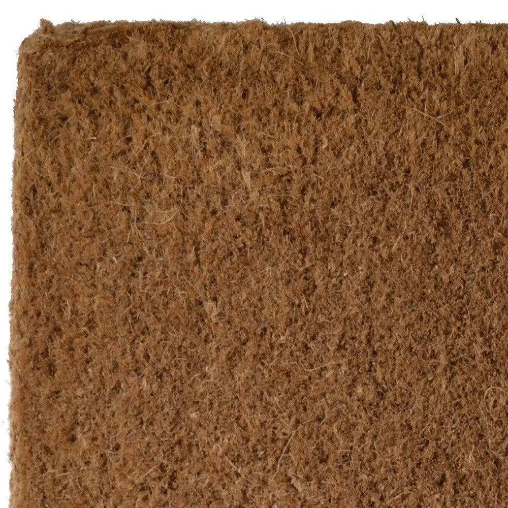 30" X 48" Brown Coir Outdoor Door Mat - NOBLE HOME INTERIORS
