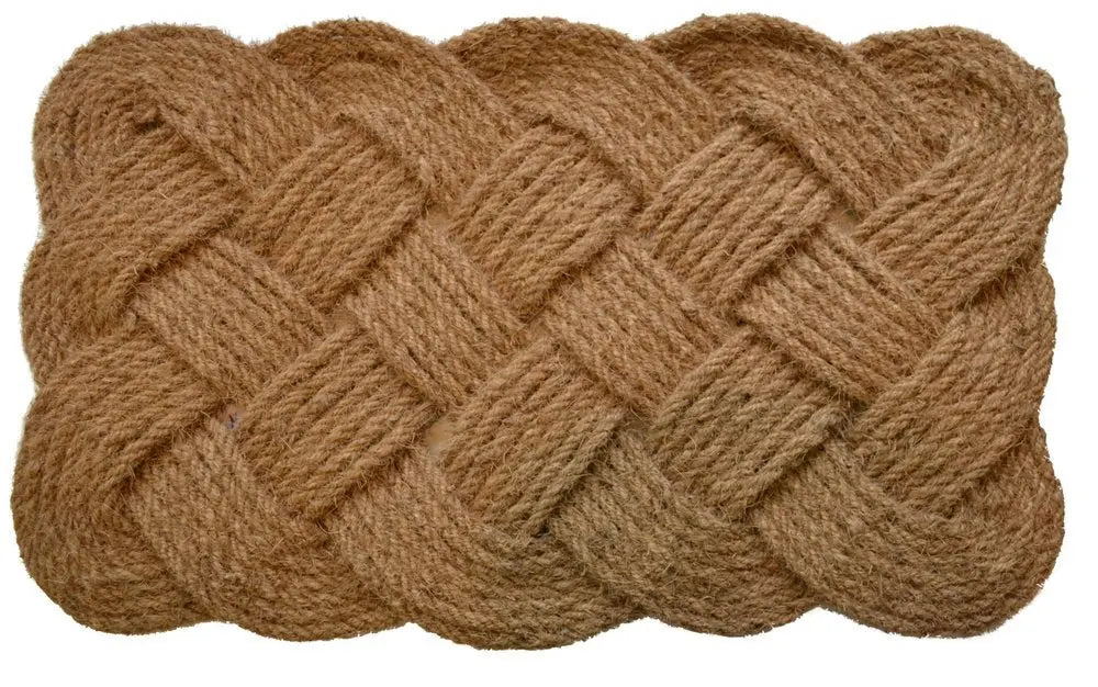 30" X 48" Brown Coir Weave Outdoor Door Mat - NOBLE HOME INTERIORS