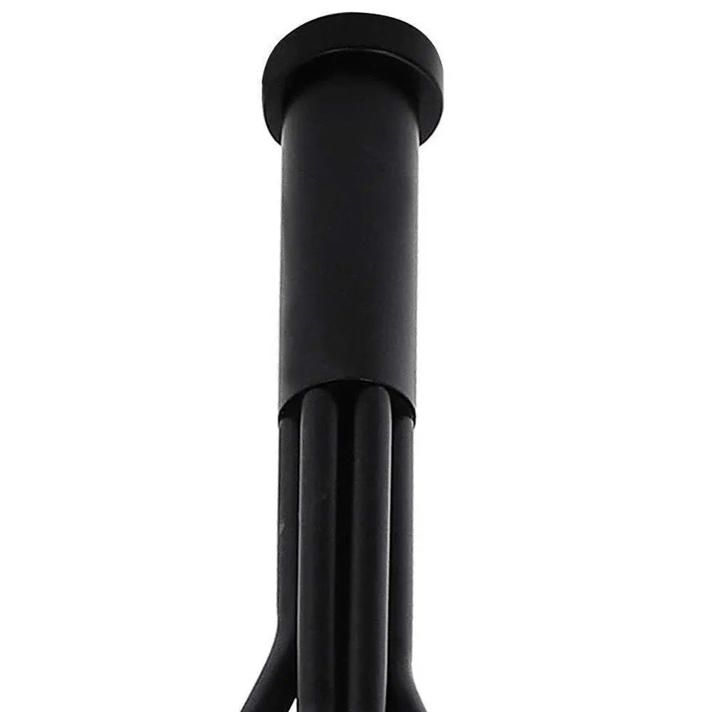 Shaded Empire Six Light Metal and Glass Flush Ceiling Light With Clear Shades HomeRoots