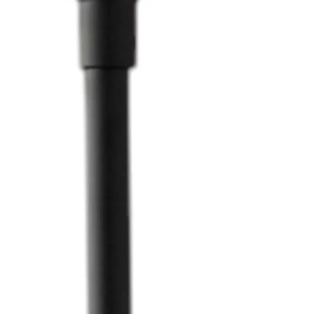 73" Black And White Torchiere Floor Lamp With White Acrylic Cone Shade HomeRoots