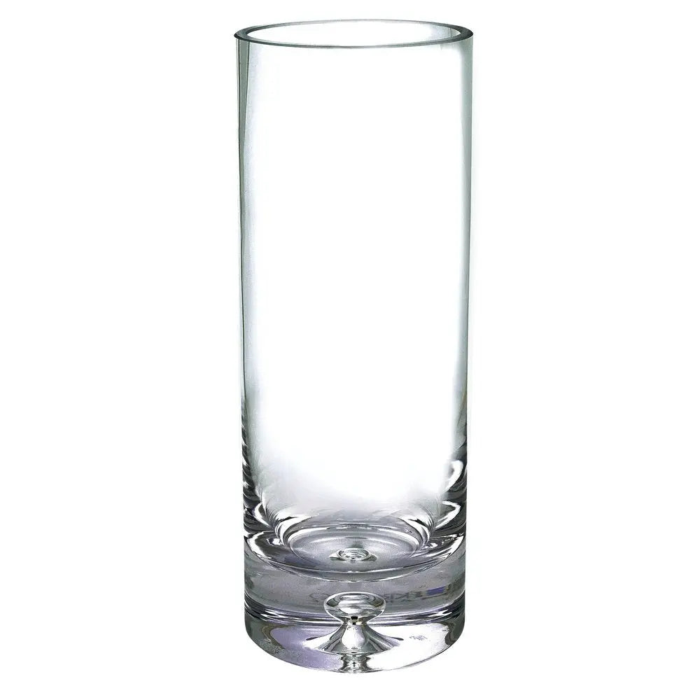 11" Clear Cylinder Crystal Table Vase HomeRoots