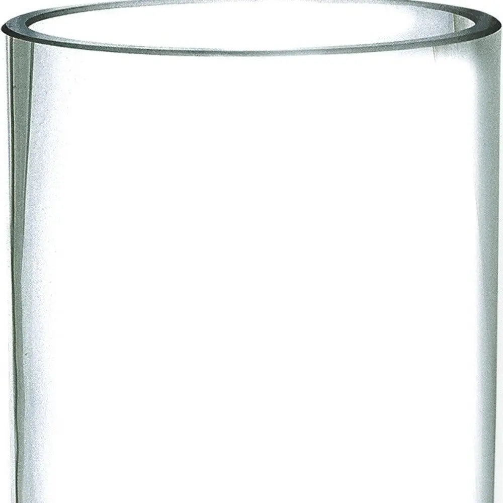 11" Clear Cylinder Crystal Table Vase HomeRoots