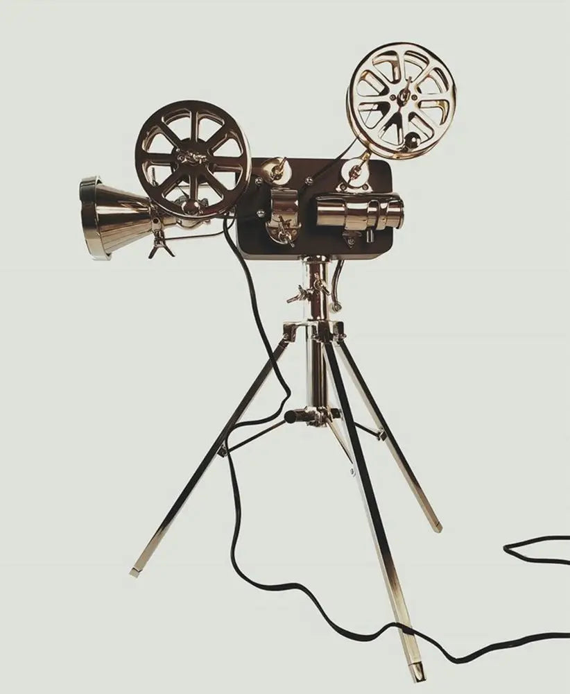 36" Black And Silver Tripod Floor Lamp With Metal Novelty Shade HomeRoots