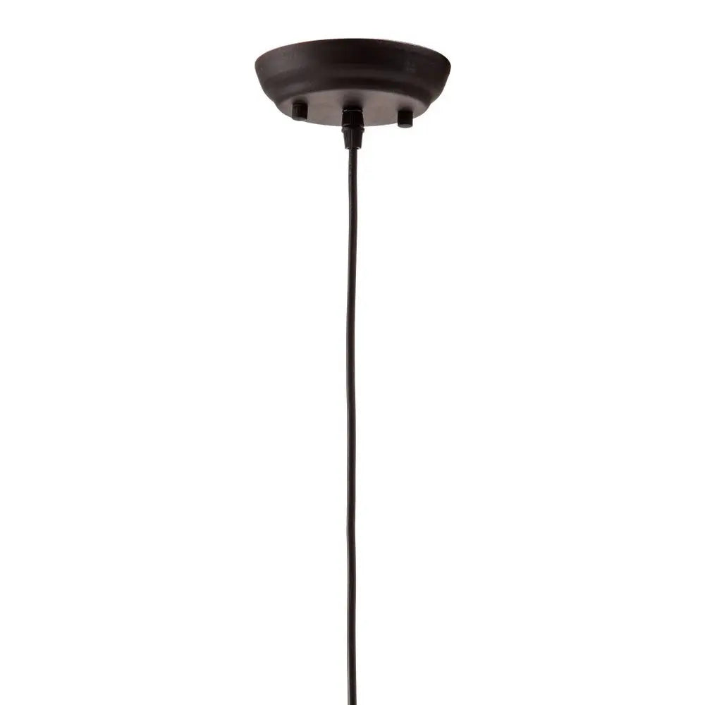 Natural Lantern Metal Dimmable Ceiling Light With Natural Shades HomeRoots