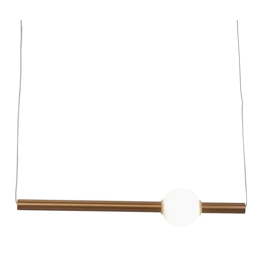 Gold And White Kitchen Island Metal LED Chandelier HomeRoots