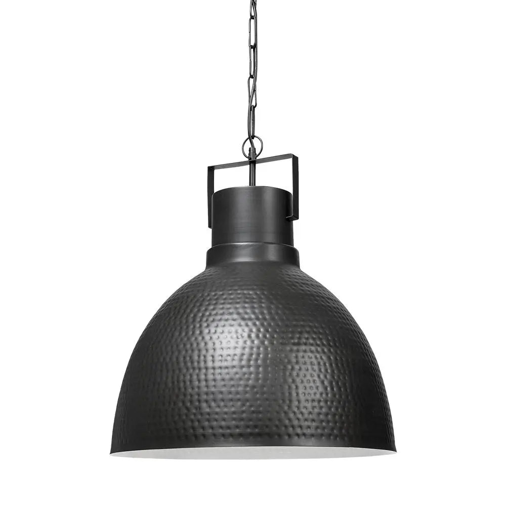Black Lantern Metal Dimmable Ceiling Light With Black Shades HomeRoots