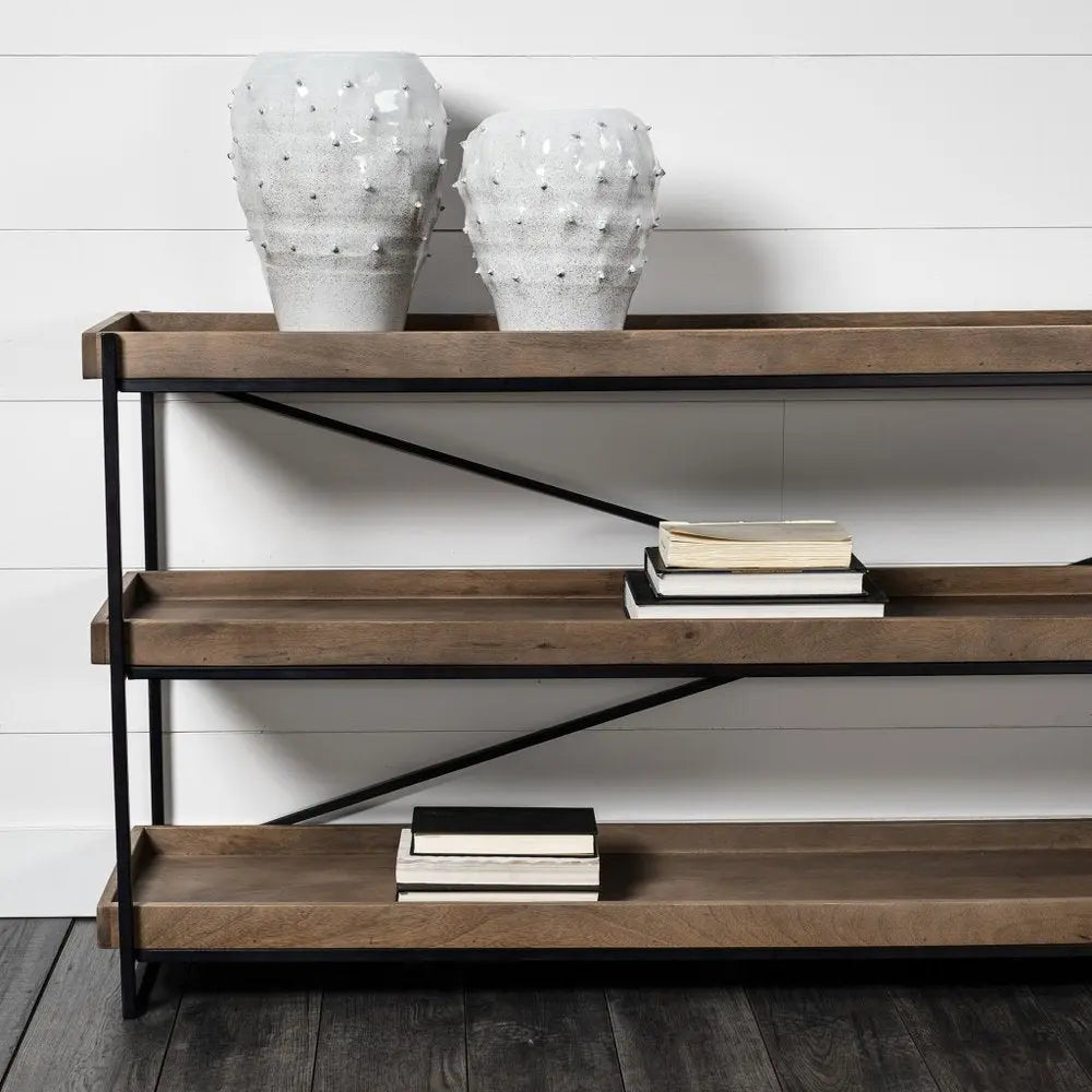 14" White Abstract Cylinder Ceramic Table Vase HomeRoots