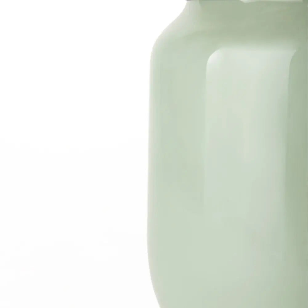 12" Green Abstract Cylinder Crystal Glass Table Vase HomeRoots