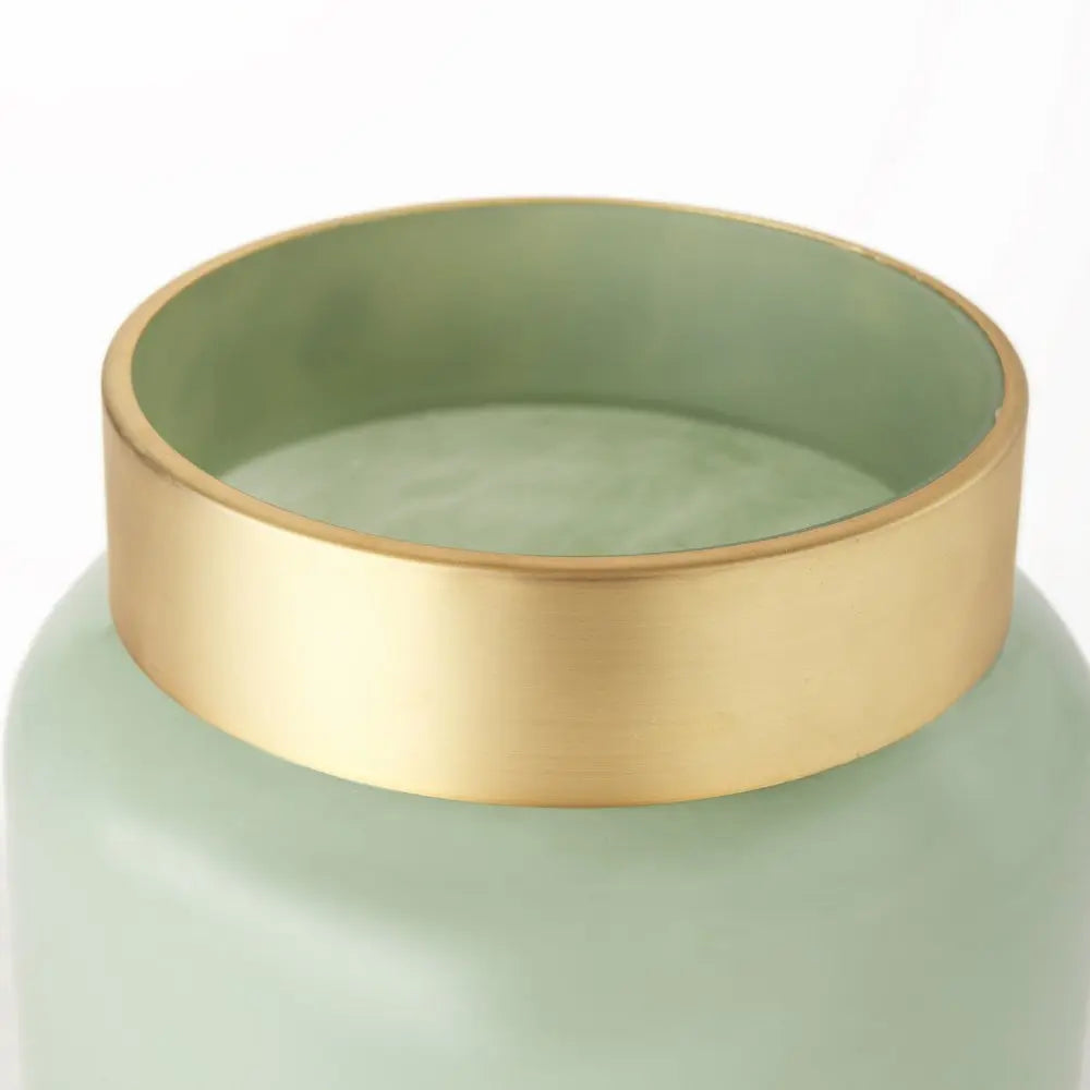 10" Green Abstract Cylinder Crystal Glass Table Vase HomeRoots