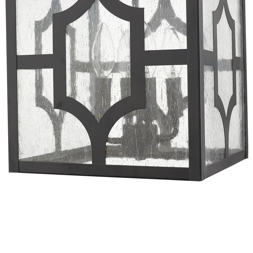 Calvert 4-Light Oil-Rubbed Bronze Hanging Lantern HomeRoots