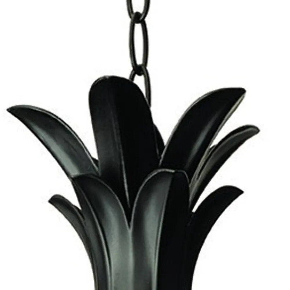 Lanai 3-Light Black Coral Hanging Light HomeRoots