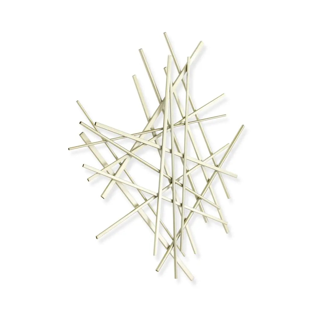 Silver Steel Wall Decor HomeRoots