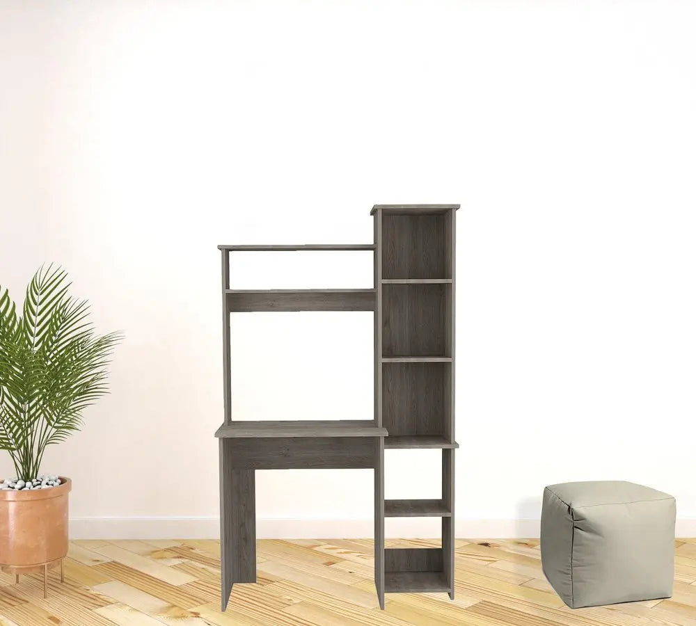 40" Light Gray Computer Desk - NOBLE HOME INTERIORS