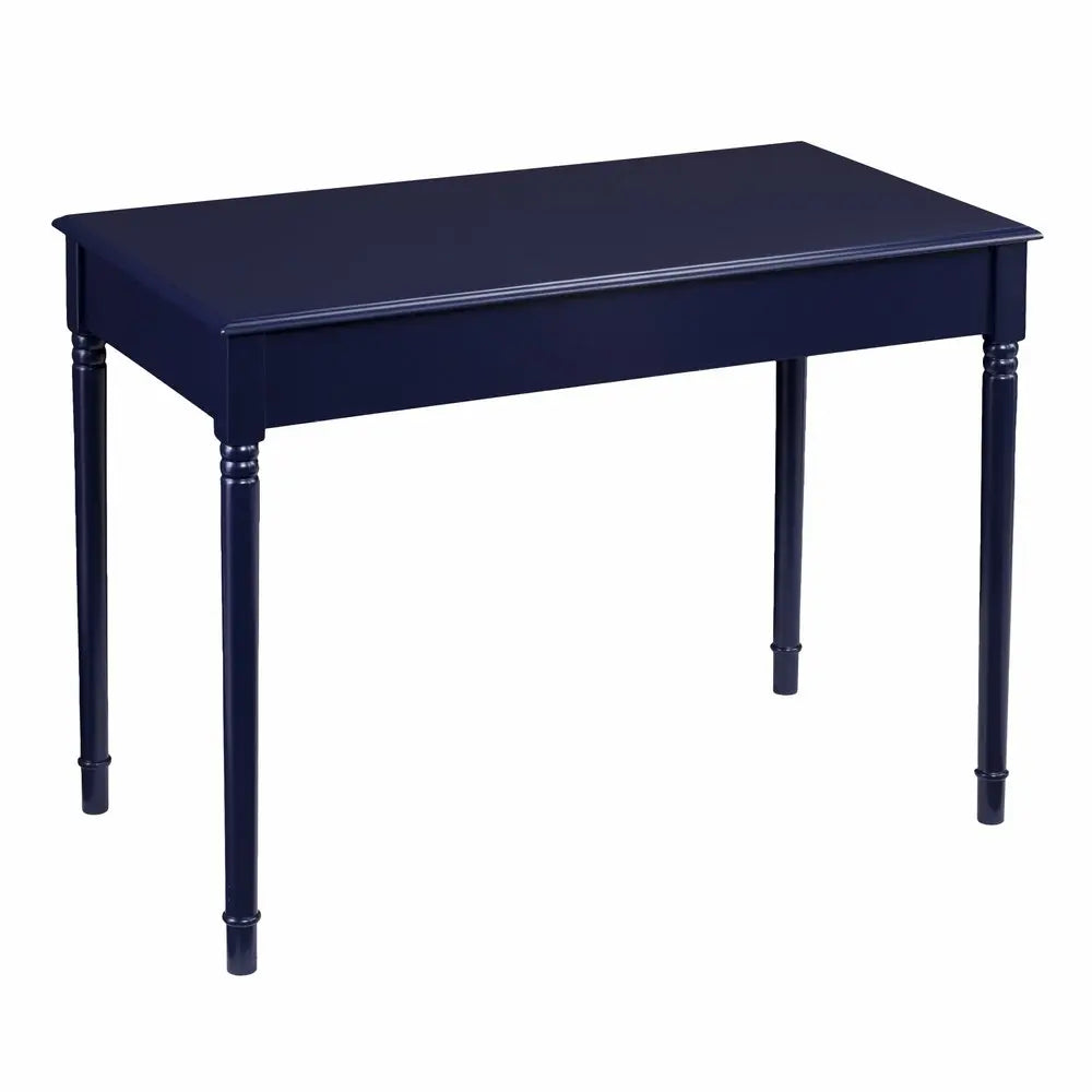 Navy Blue Writing Desk HomeRoots