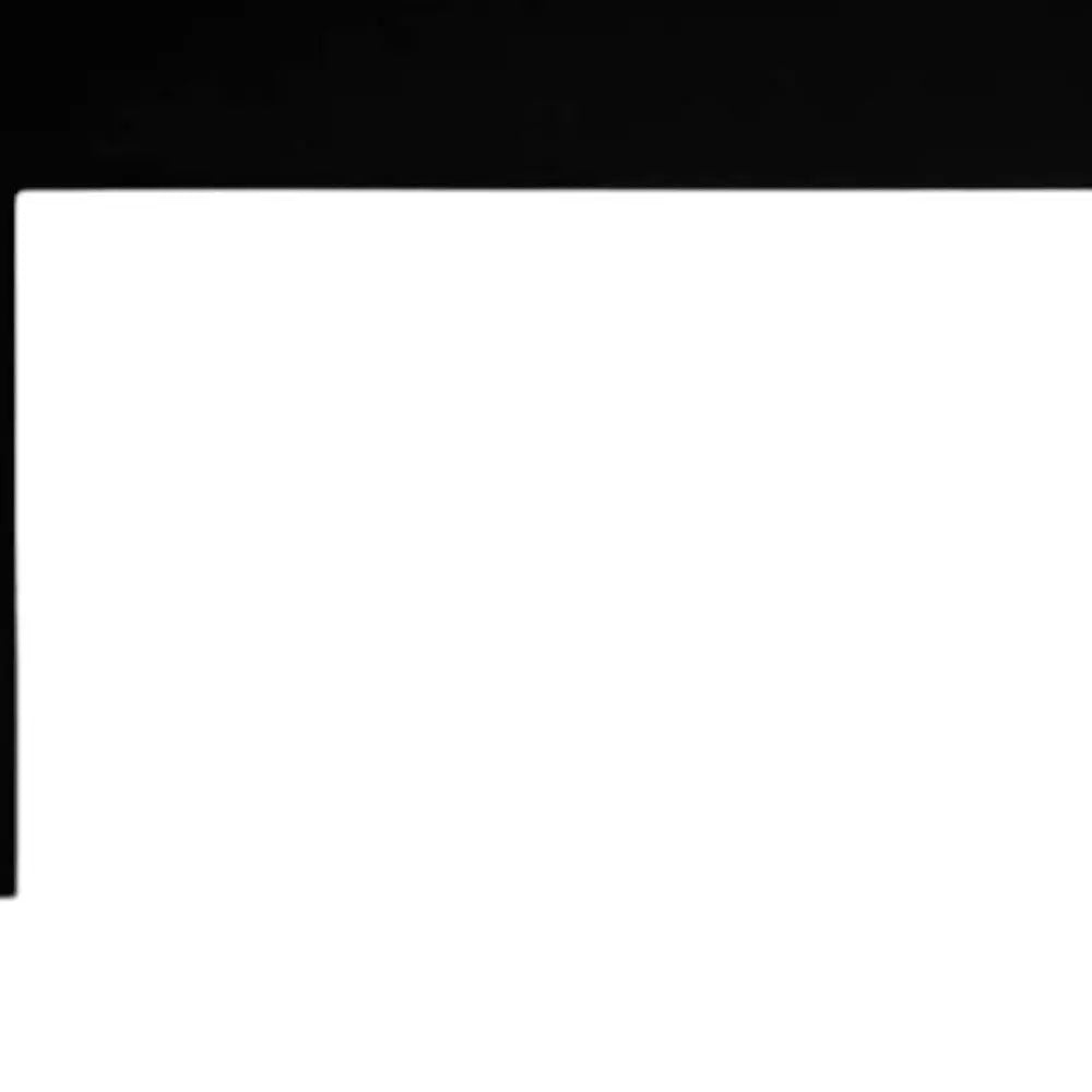 47" Black Computer Desk with Two Drawers HomeRoots