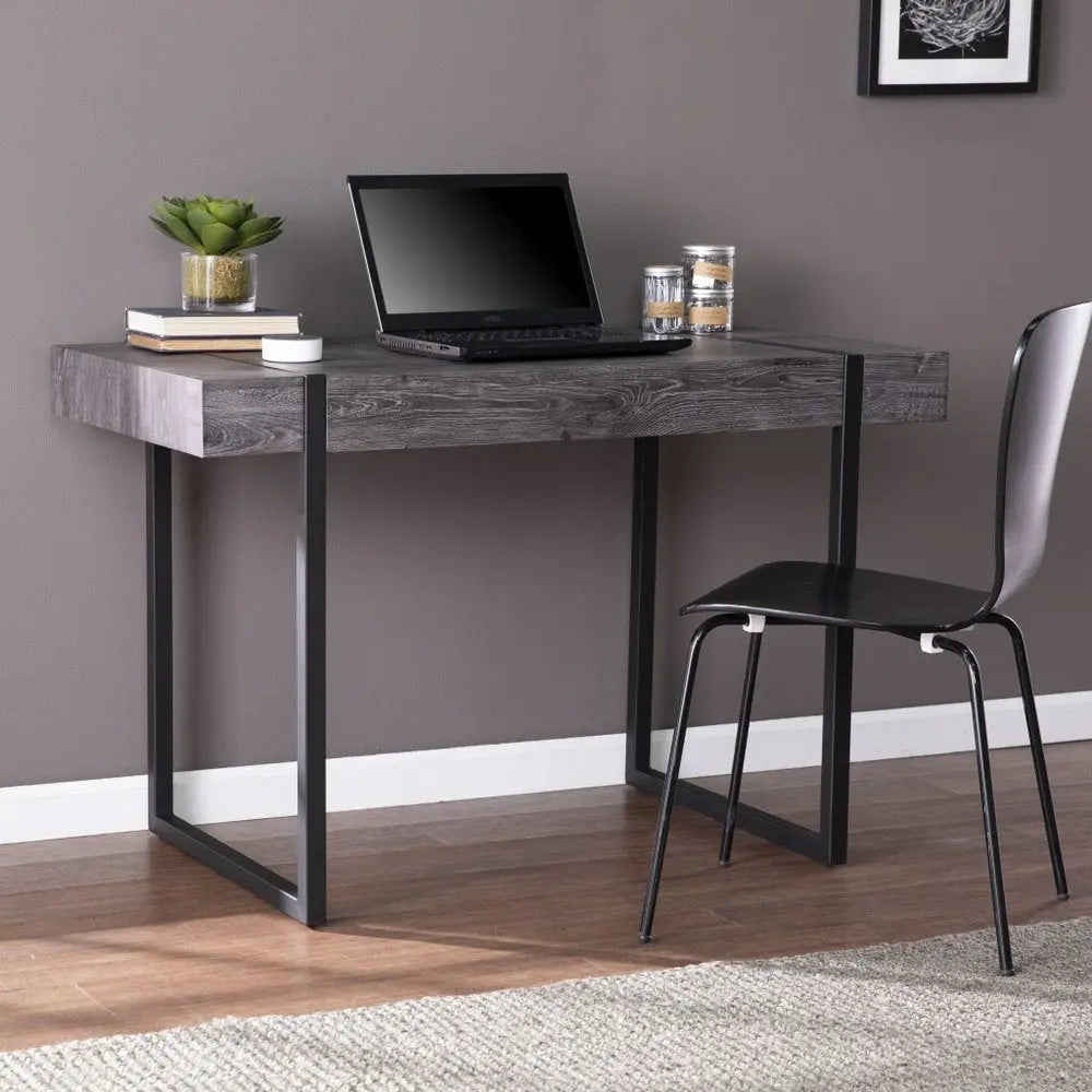 45" Black Writing Desk - NOBLE HOME INTERIORS
