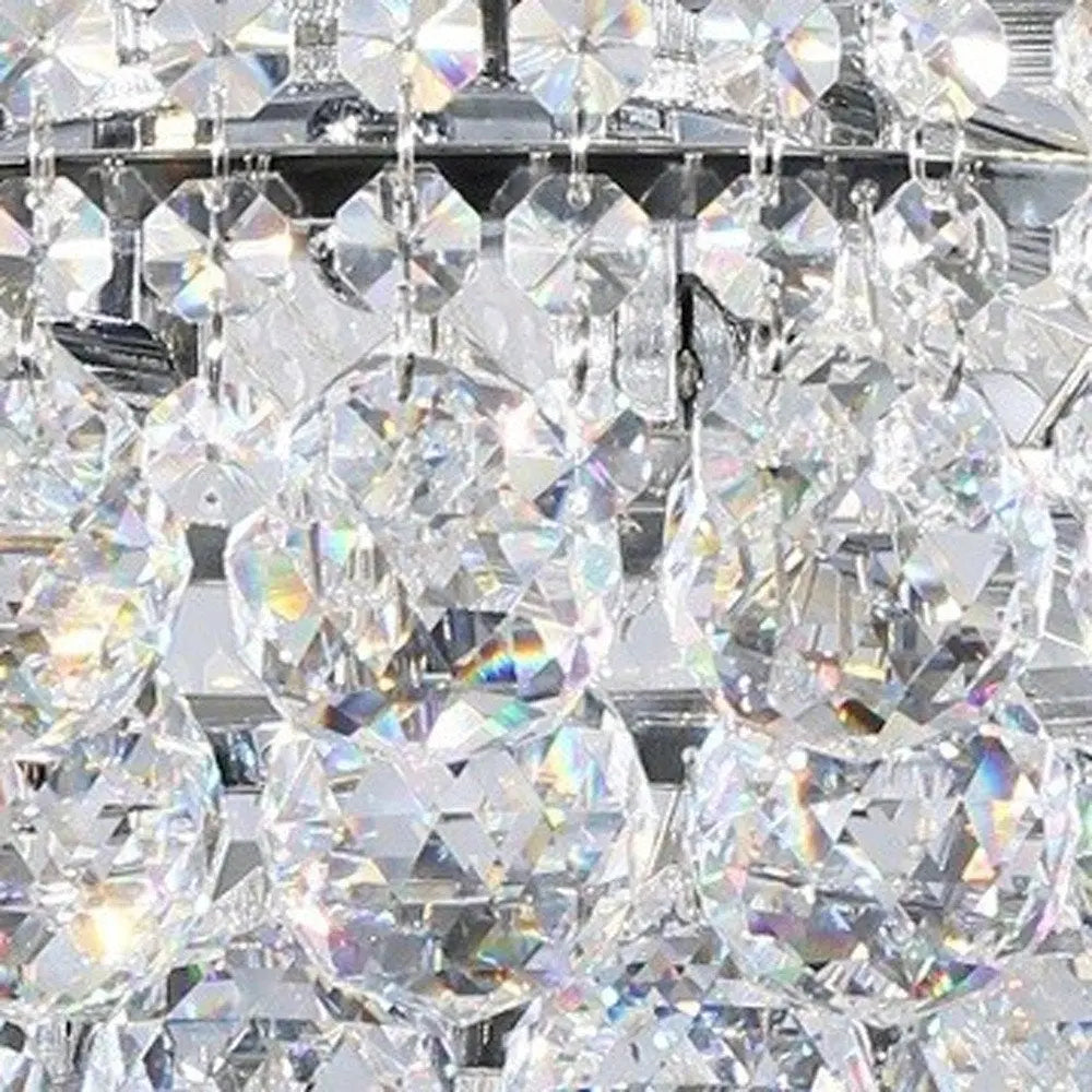 Lantern Empire Transparent Glass Led Ceiling Light With Clear Shades HomeRoots